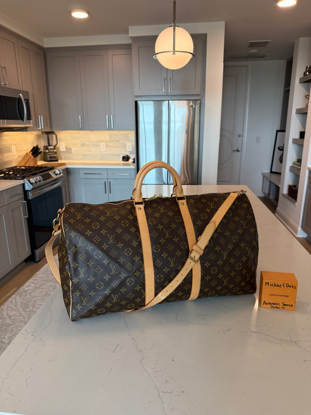 Louis Vuitton Keepall 55 Bandouliere