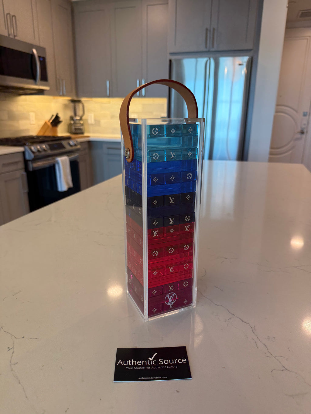 Louis Vuitton Monogram Tower Jenga Set