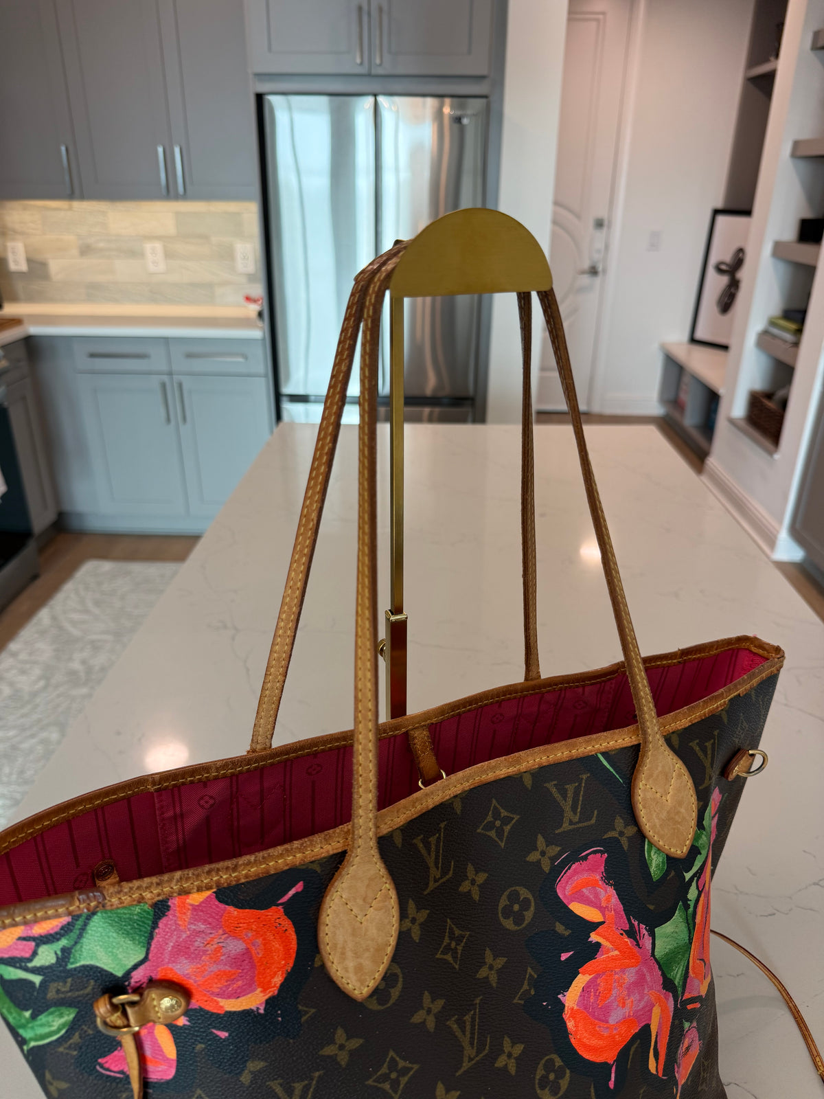 Louis Vuitton Neverfull MM Roses