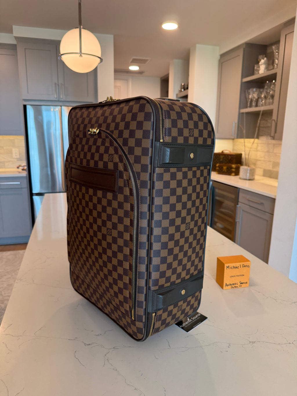 Louis Vuitton Pegase 55 Rolling Luggage