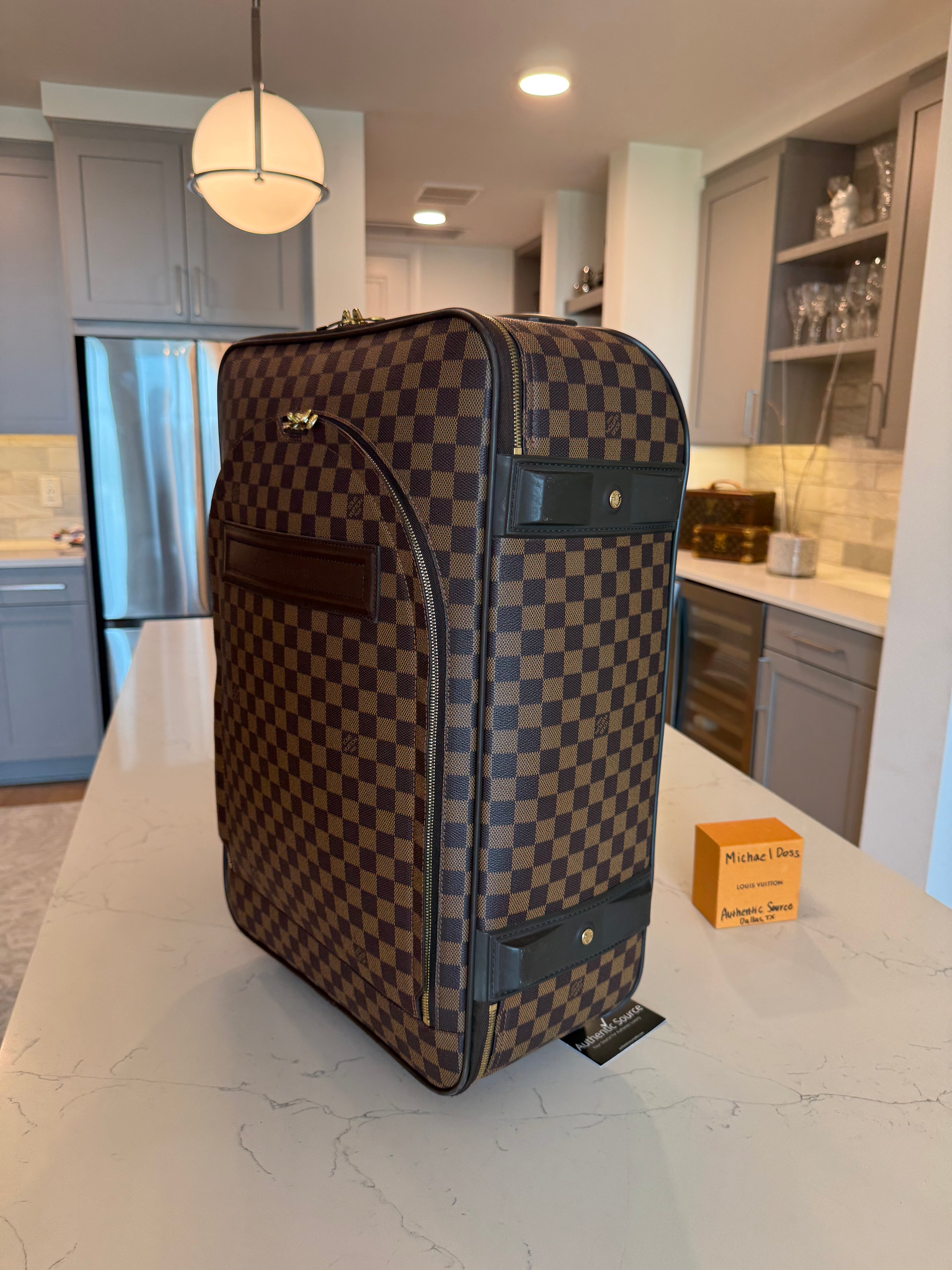 Louis Vuitton Pegase 55 Rolling Luggage