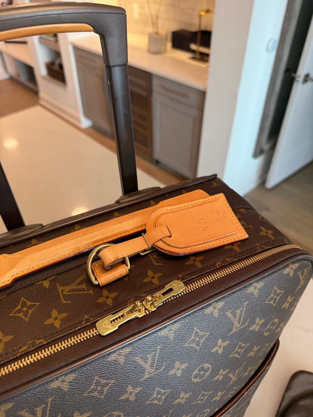 Louis Vuitton Pegase 55 Rolling Luggage