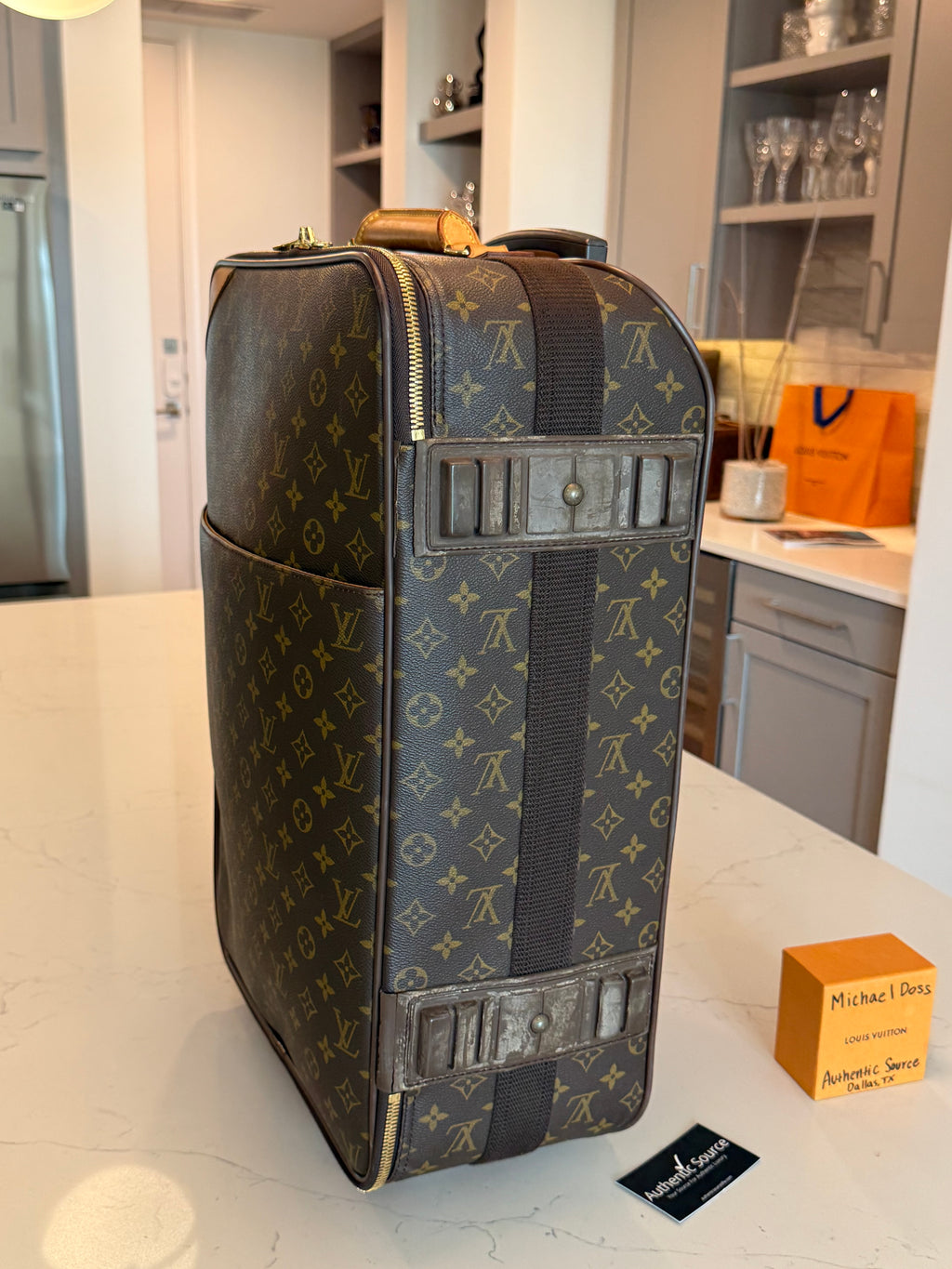 Louis Vuitton Pegase 55 Rolling Luggage