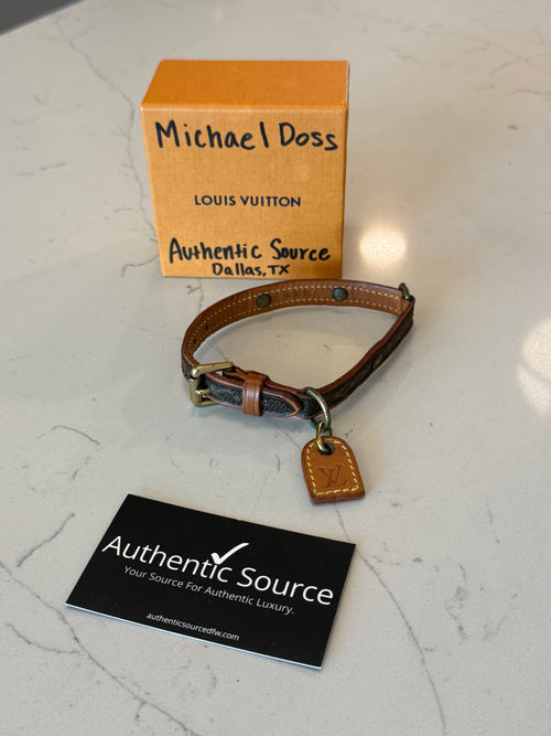 Louis Vuitton Baxter Pet Collar PM