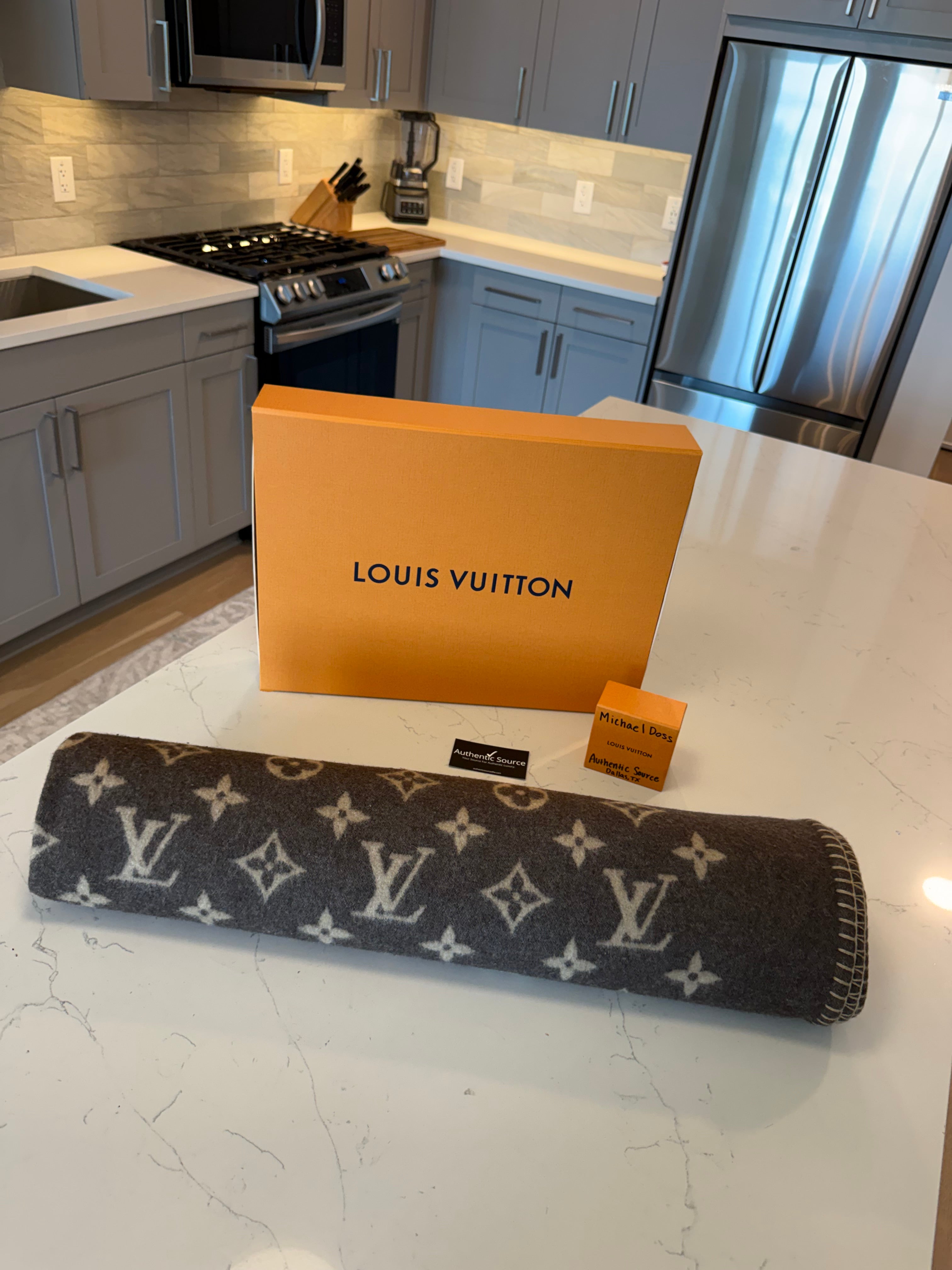 Louis Vuitton Neo Monogram Blanket