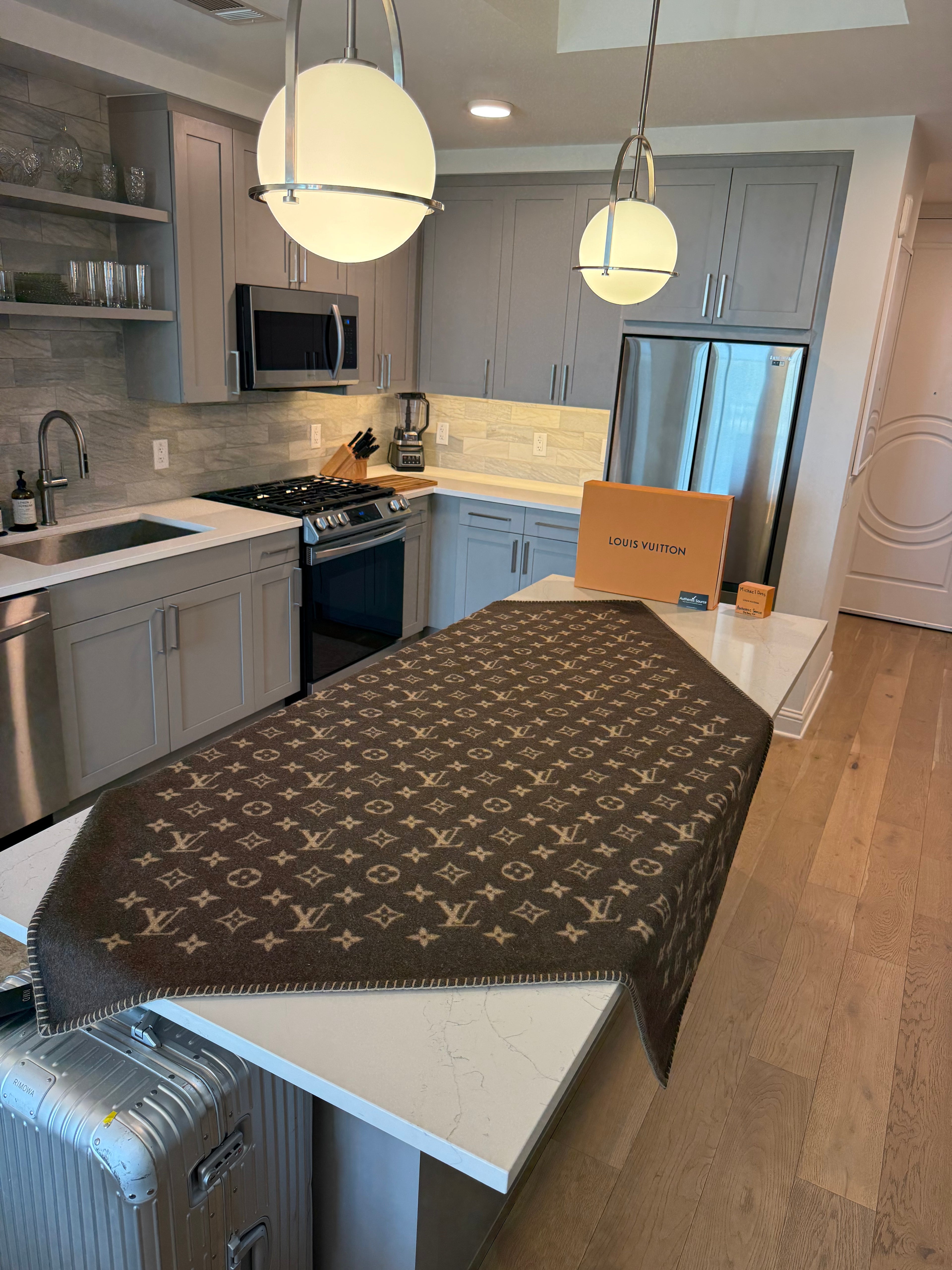 Louis Vuitton Neo Monogram Blanket