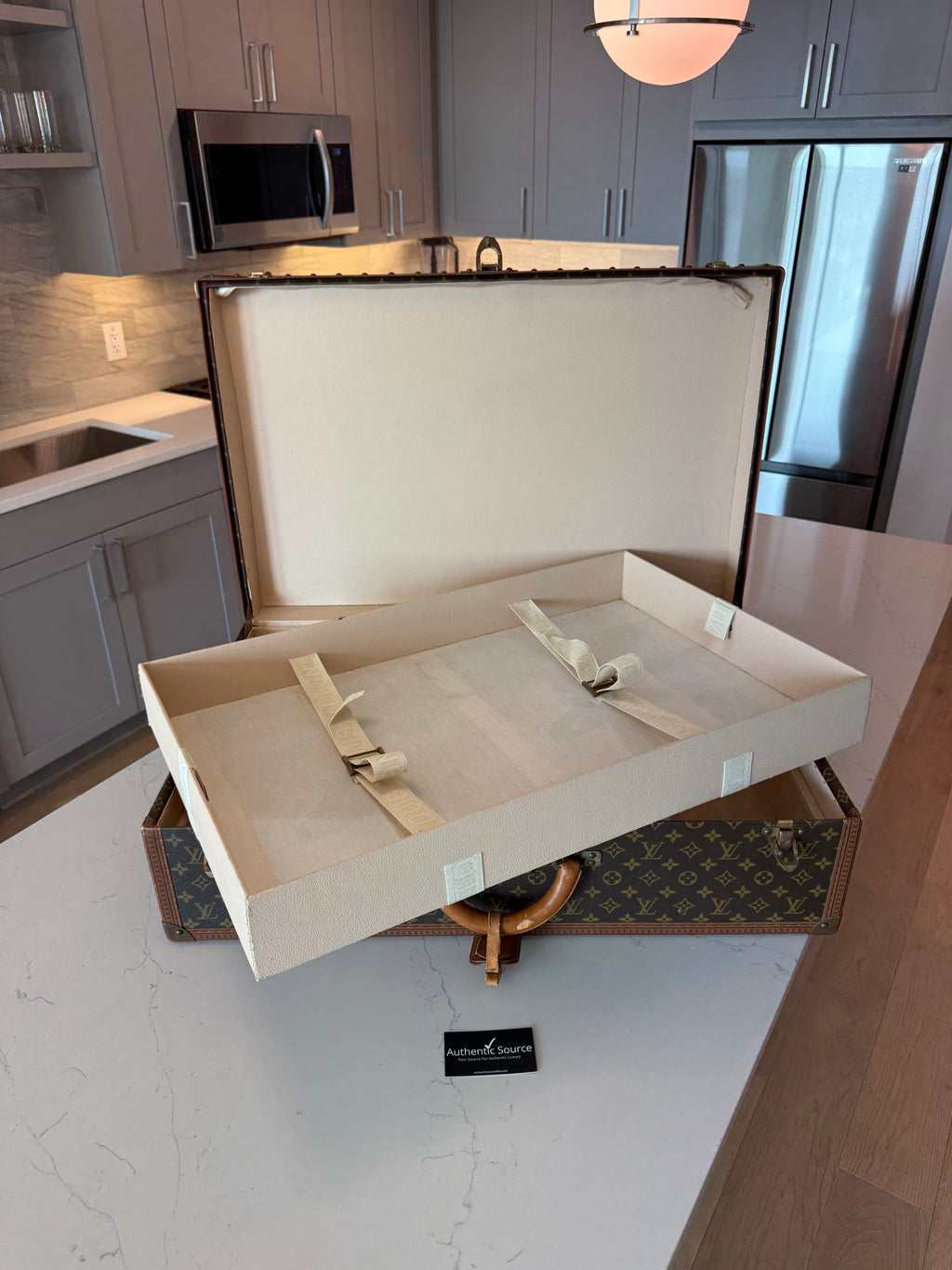 Louis Vuitton Alzer 75 Trunk