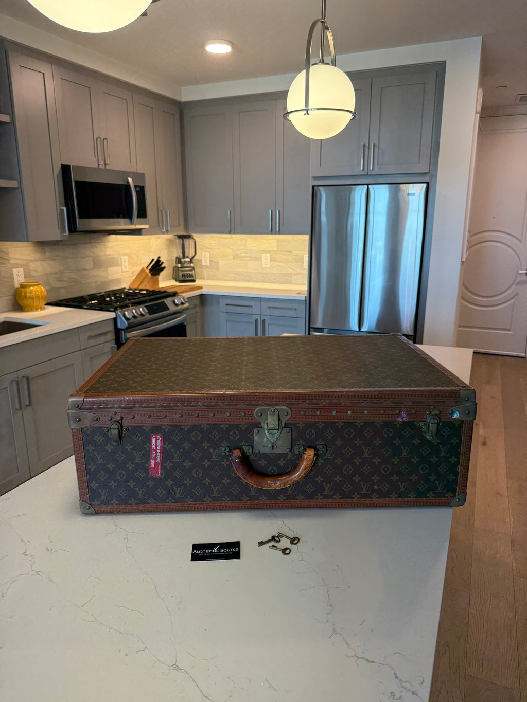 Louis Vuitton Alzer 80 Trunk