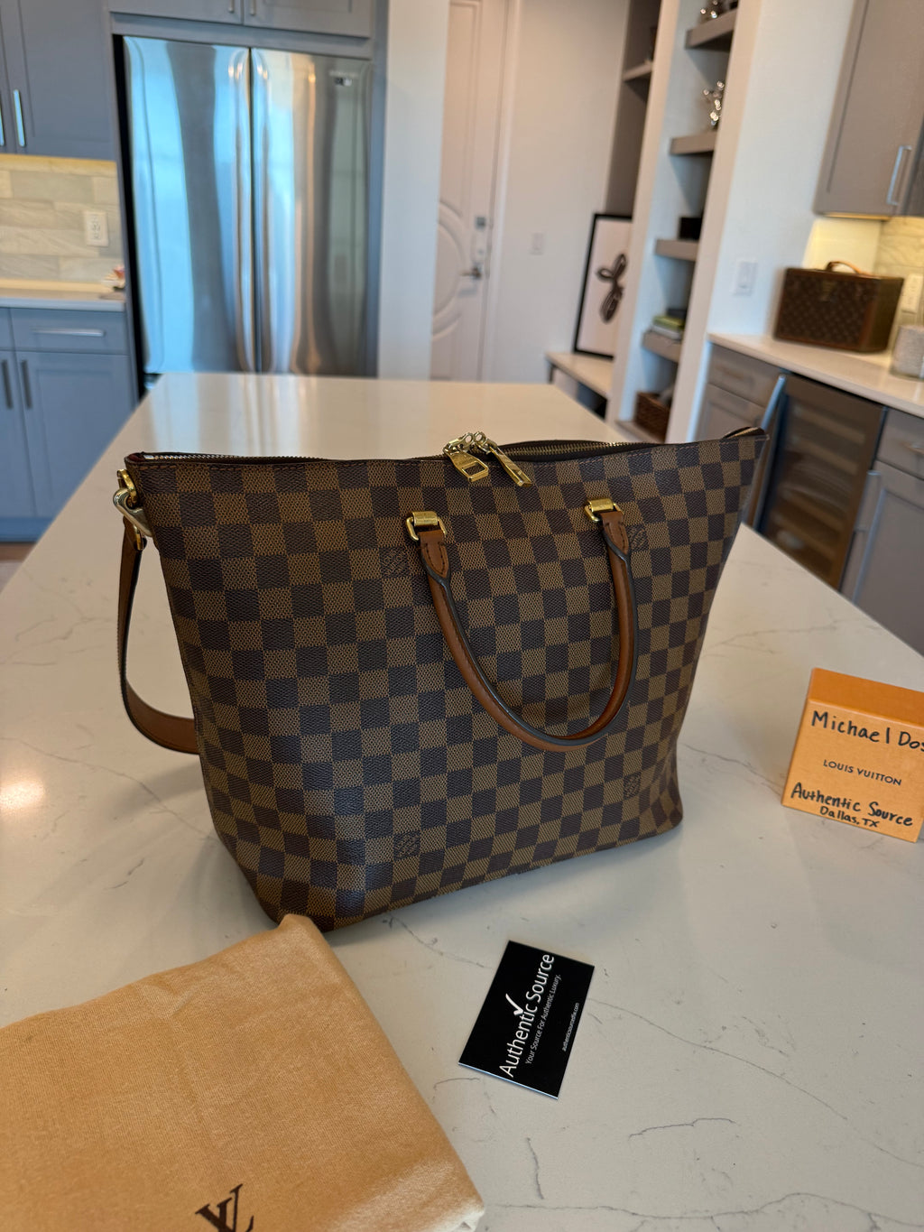 Louis Vuitton Belmont MM Damier Ebene
