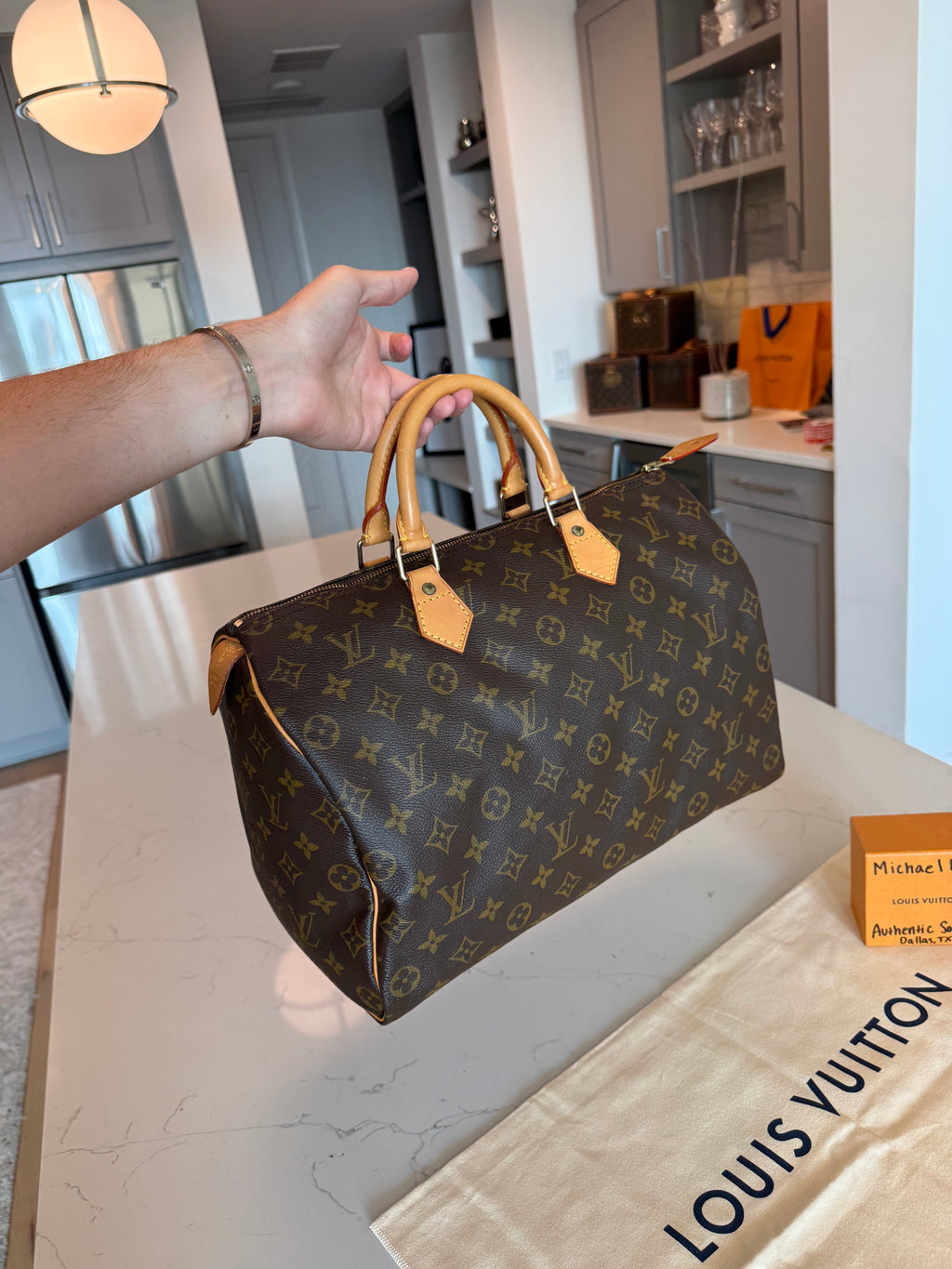 Louis Vuitton Speedy 35