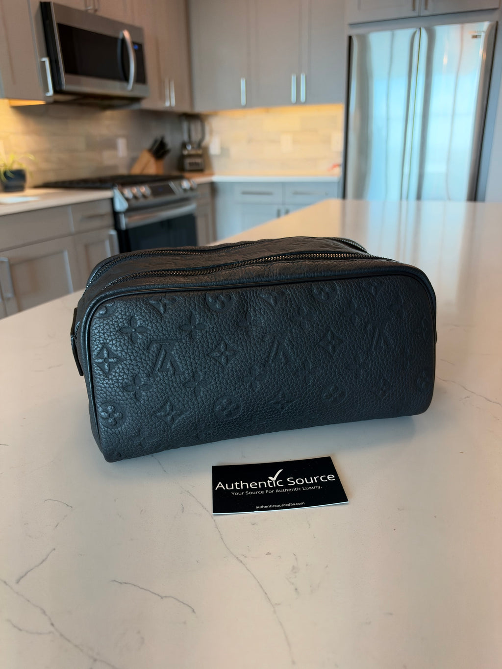 Louis Vuitton Taurillon Leather Dopp Kit