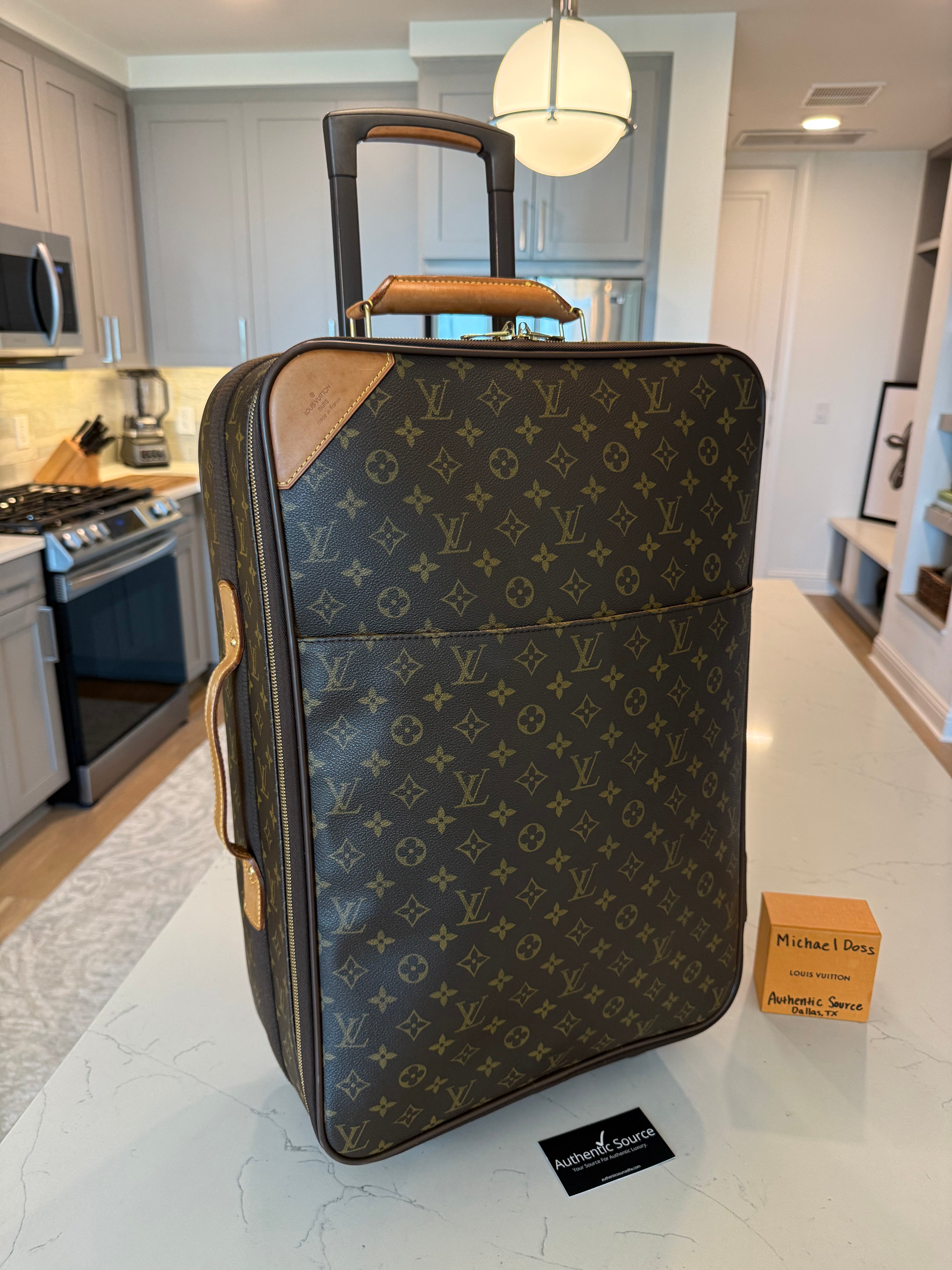 Louis Vuitton Pegase 55 Rolling Luggage