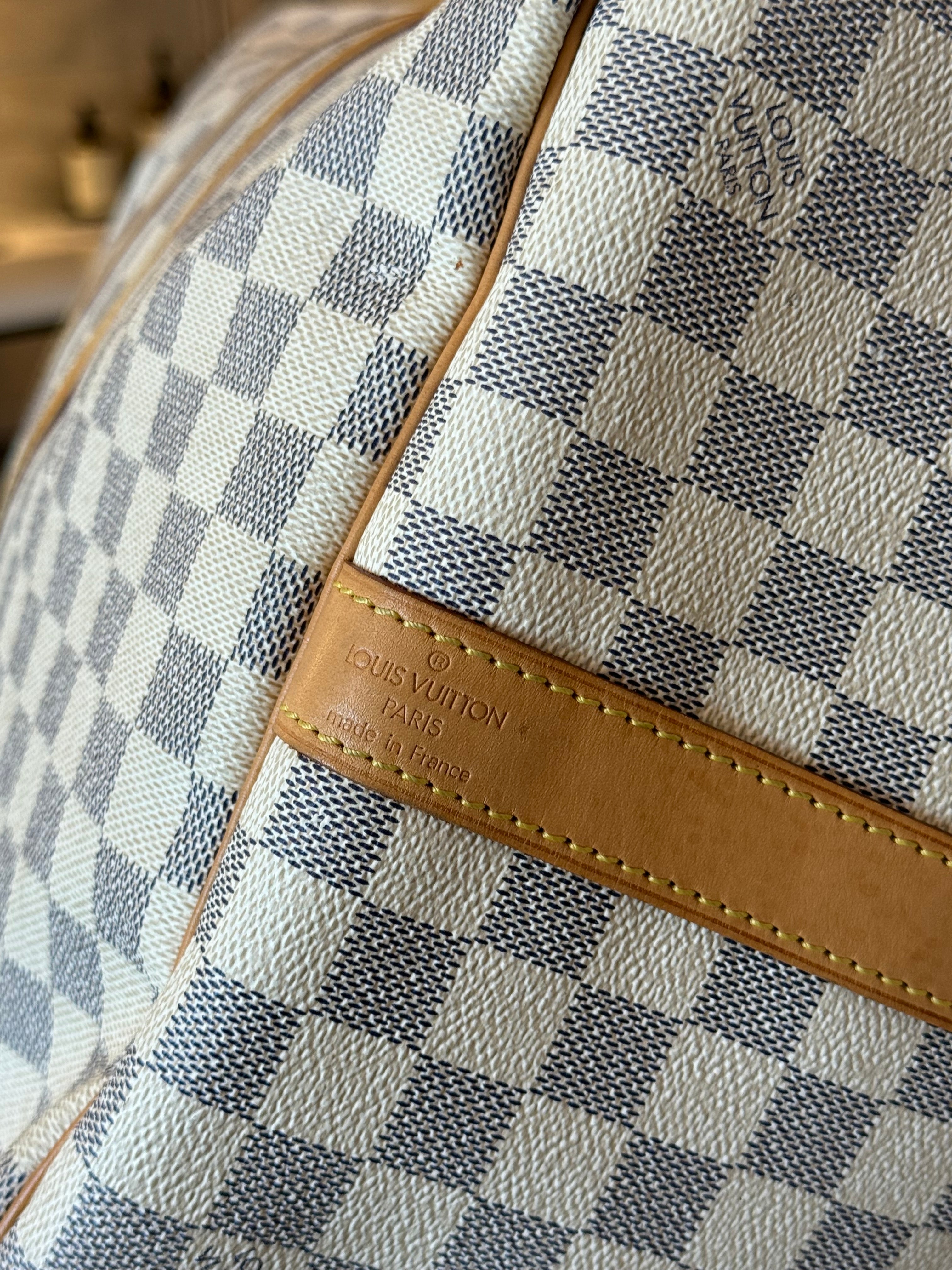 Louis Vuitton Keepall 55 Bandouliere Damier Azur