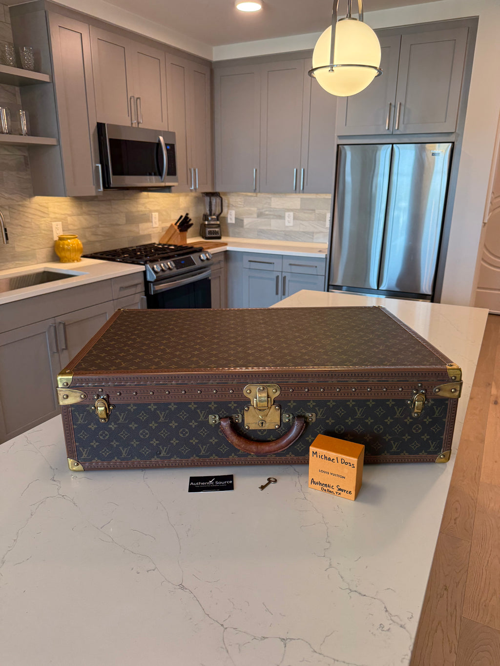 Louis Vuitton Alzer 80 Trunk