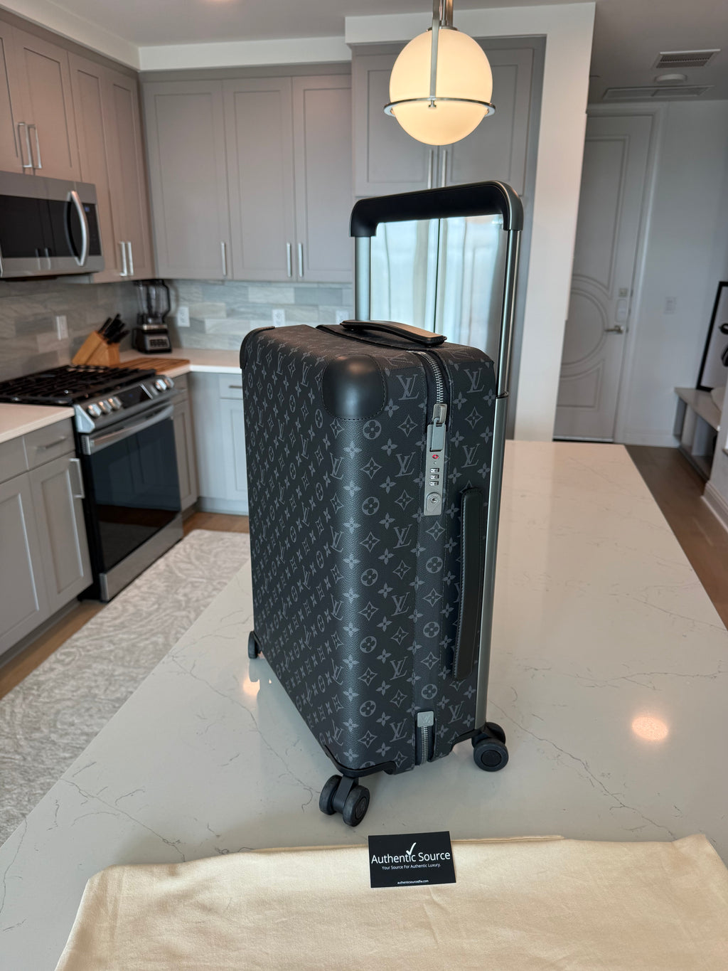 Louis Vuitton Horizon 55 Monogram Eclipse