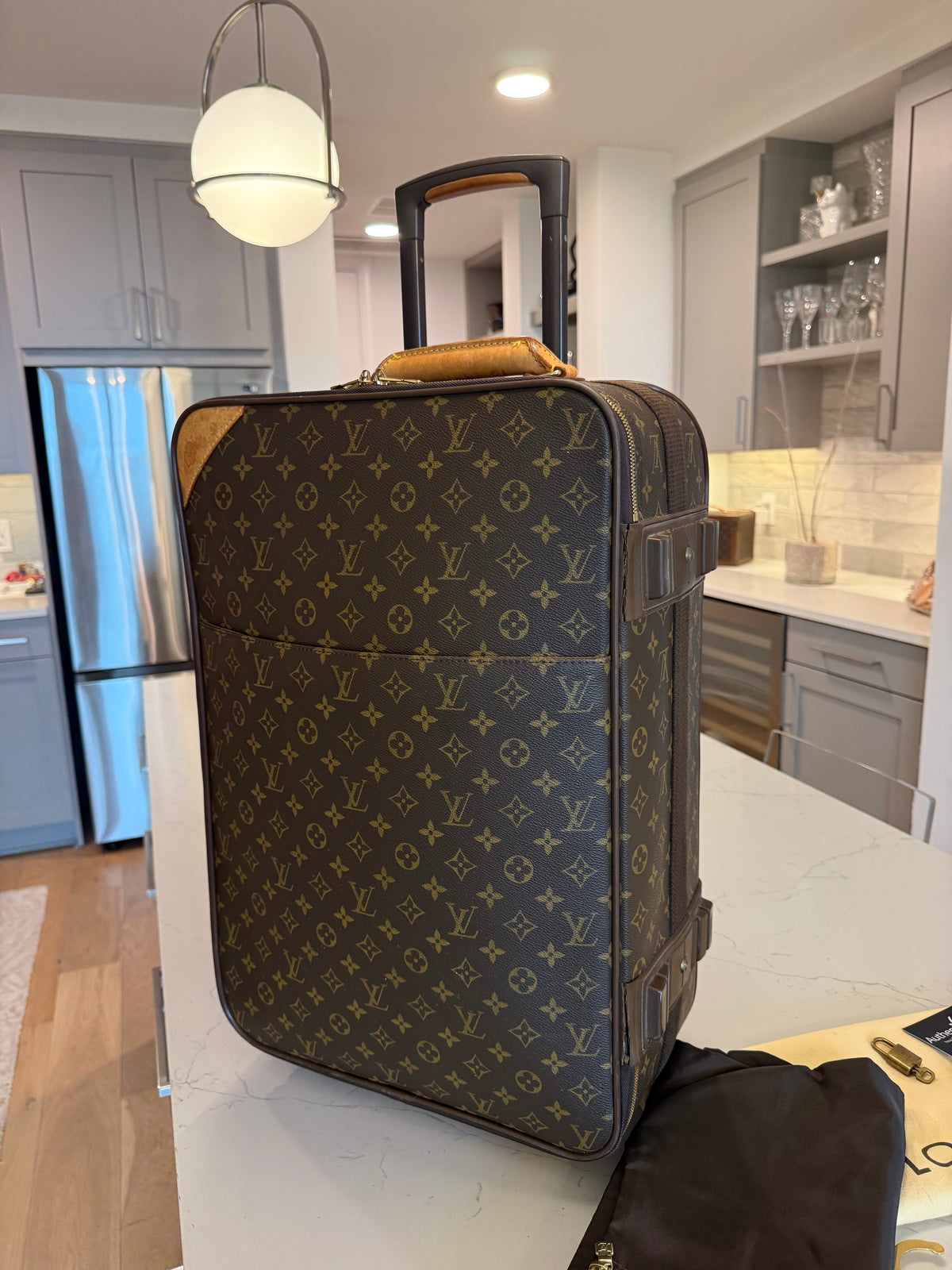 Louis Vuitton Pegase 55 Rolling Luggage