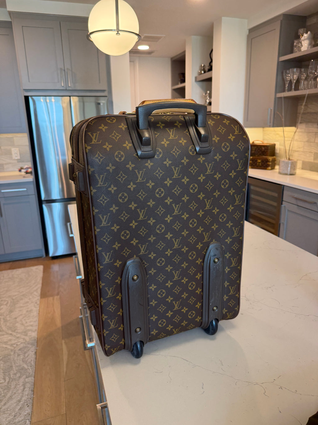 Louis Vuitton Pegase 55 Rolling Luggage