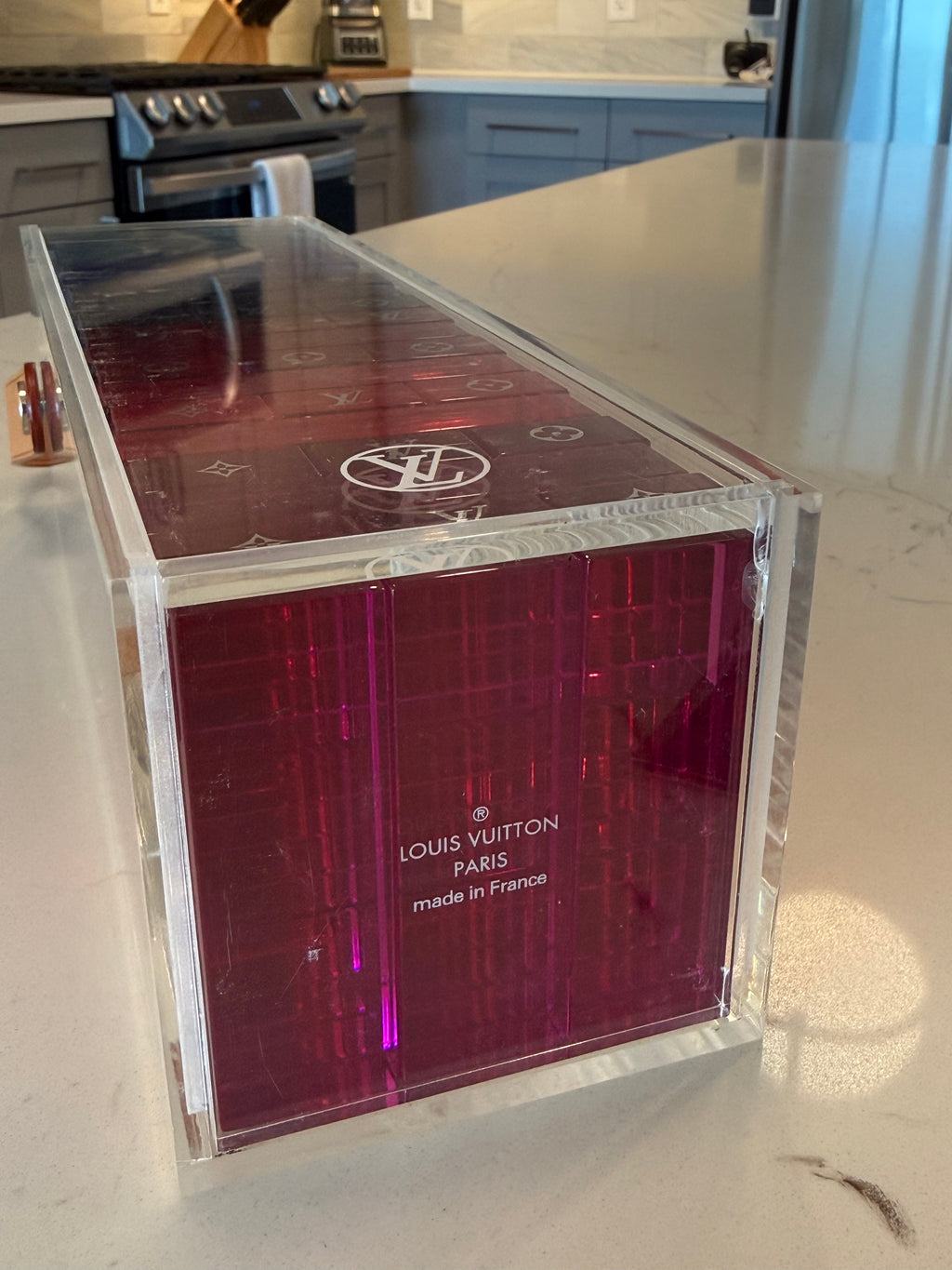 Louis Vuitton Monogram Tower Jenga Set
