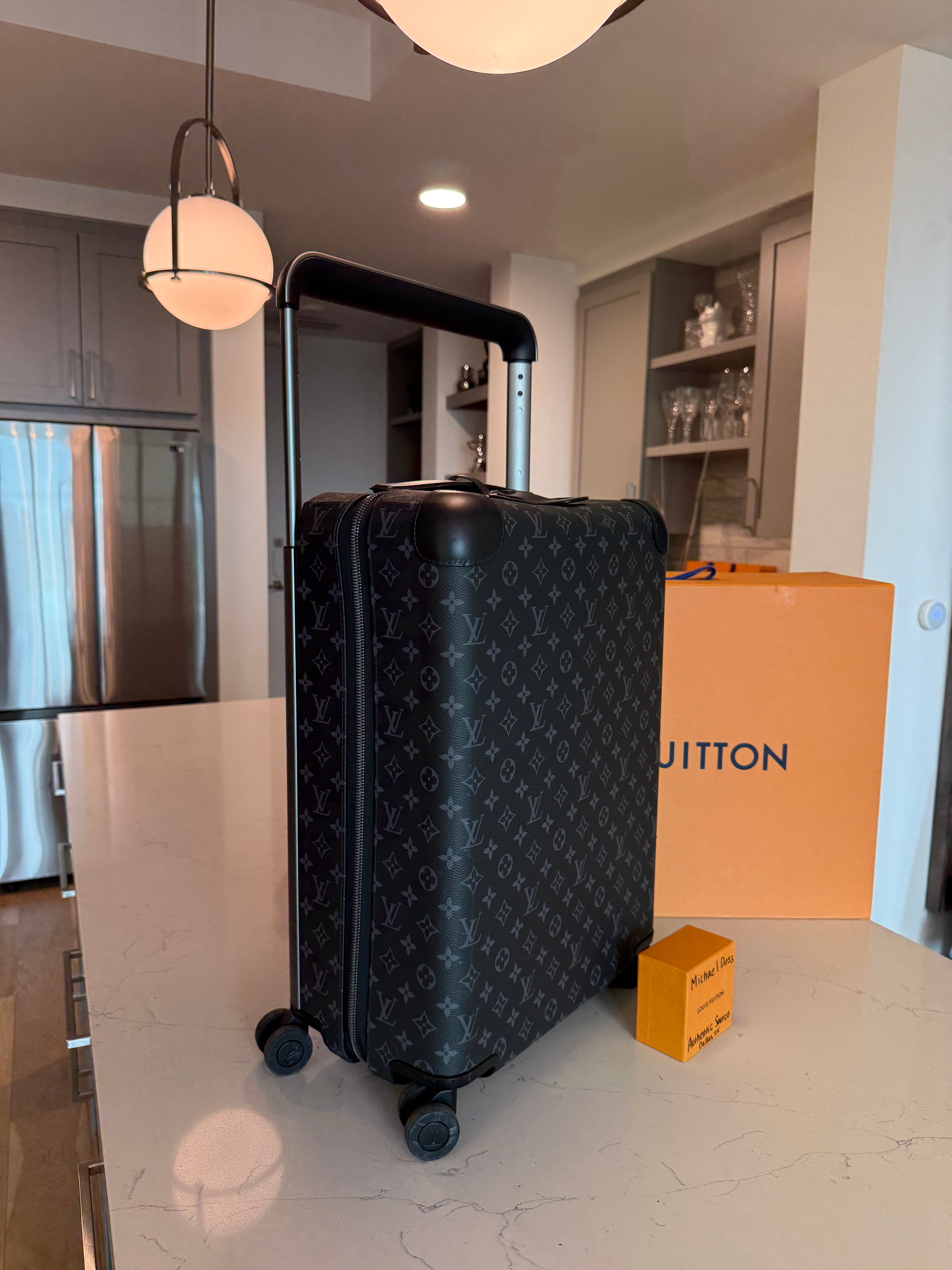 Louis Vuitton Horizon 55 Monogram Eclipse