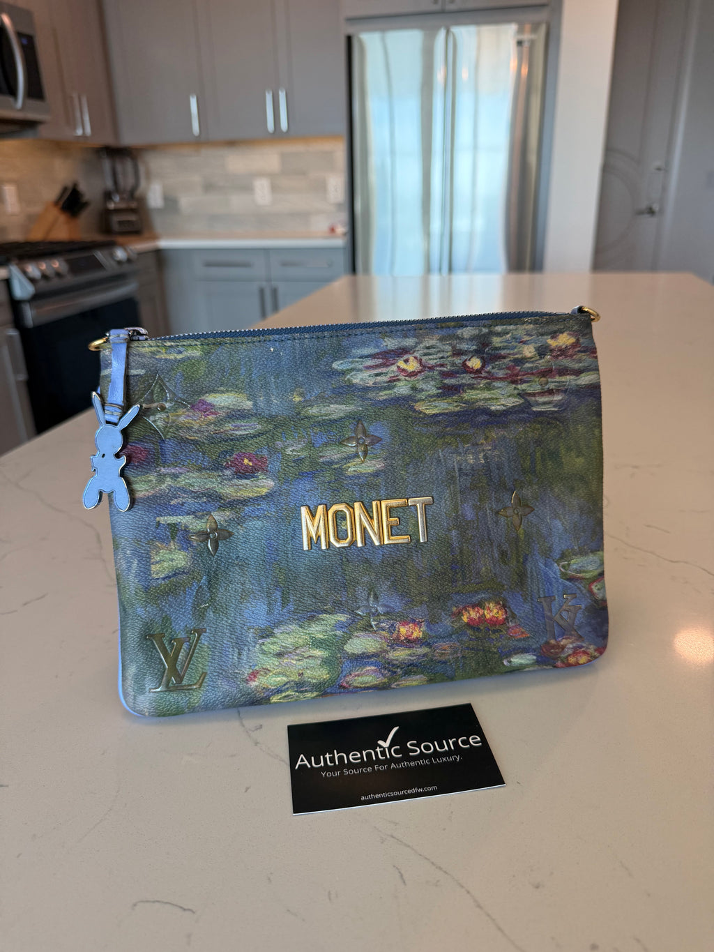 Louis Vuitton x Jeff Koons Masters Collection Monet Pochette