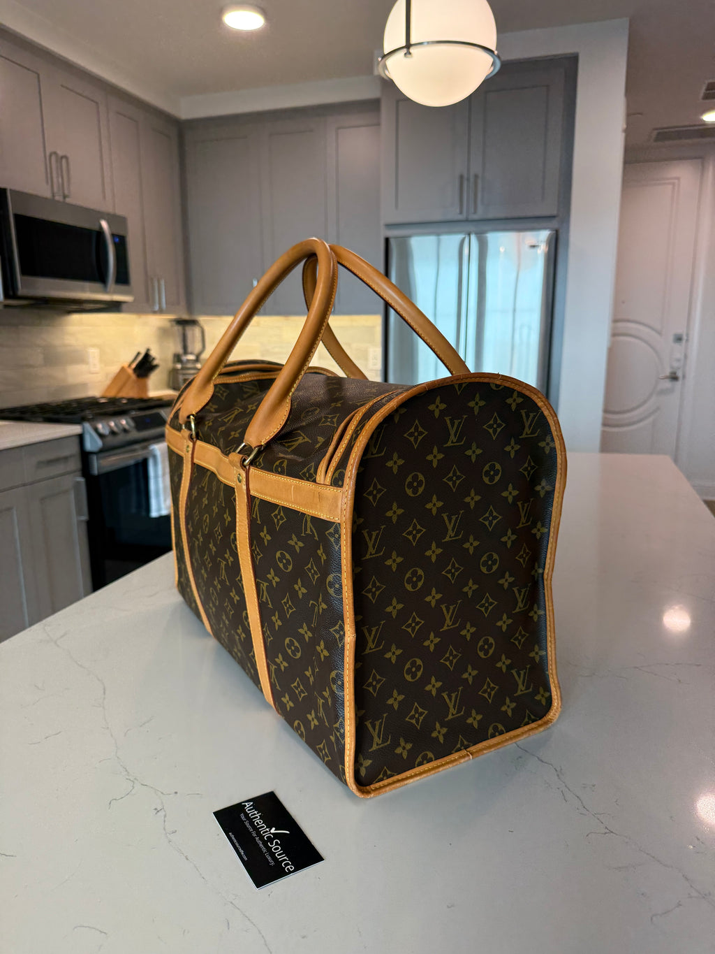 Louis Vuitton Pet Carrier Sac Chein 50