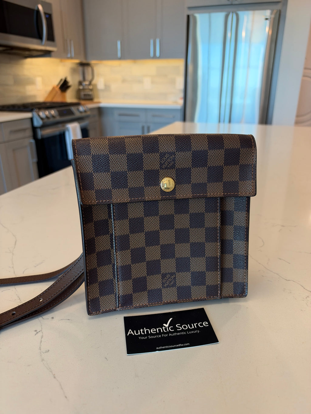 Louis Vuitton Damier Ebene Pimlico Crossbody