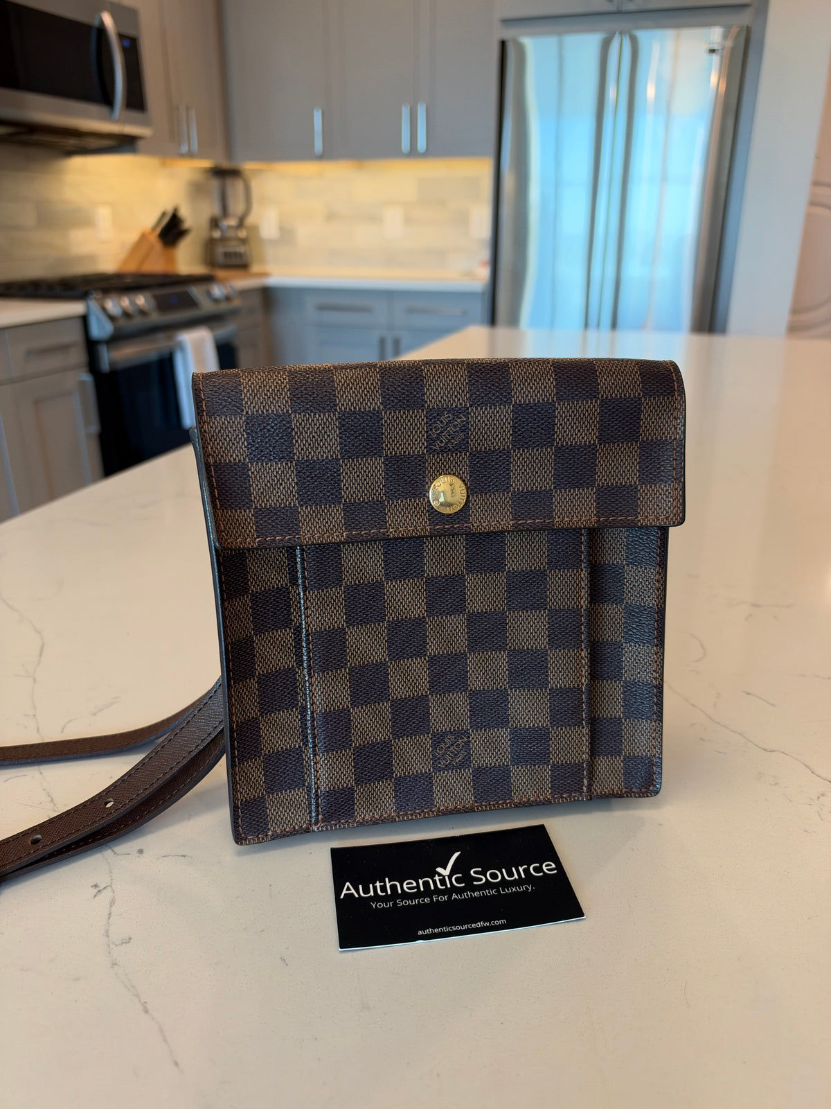 Louis Vuitton Damier Ebene Pimlico Crossbody