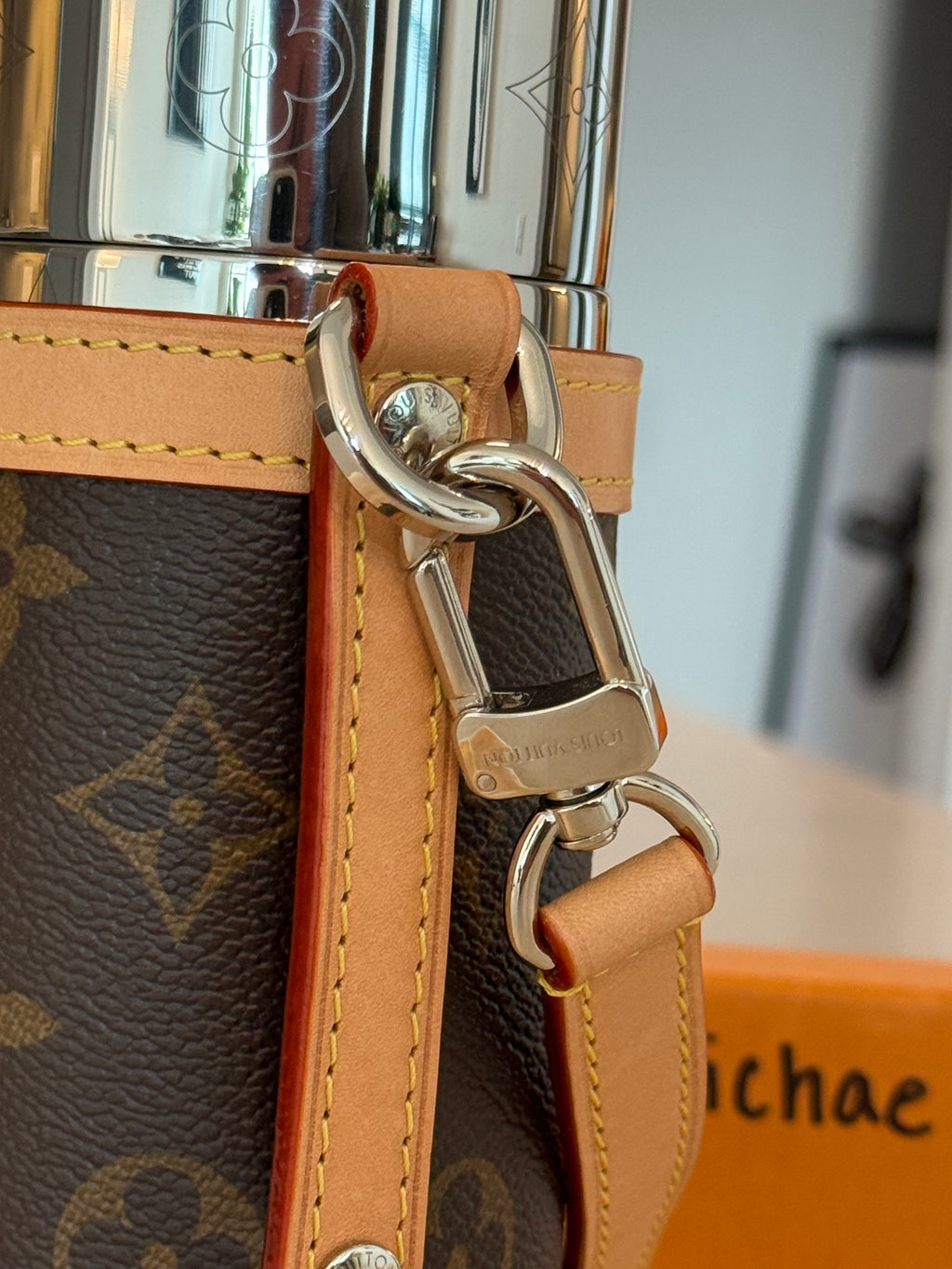 Louis Vuitton Monogram Bottle & Holder