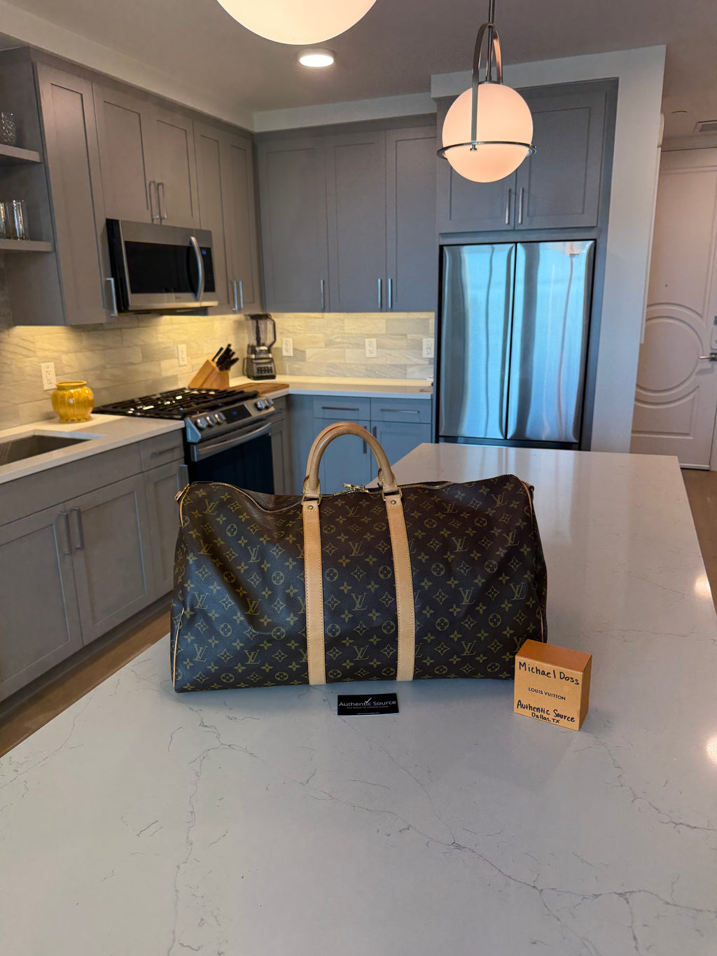 Louis Vuitton Keepall 55 Bandouliere