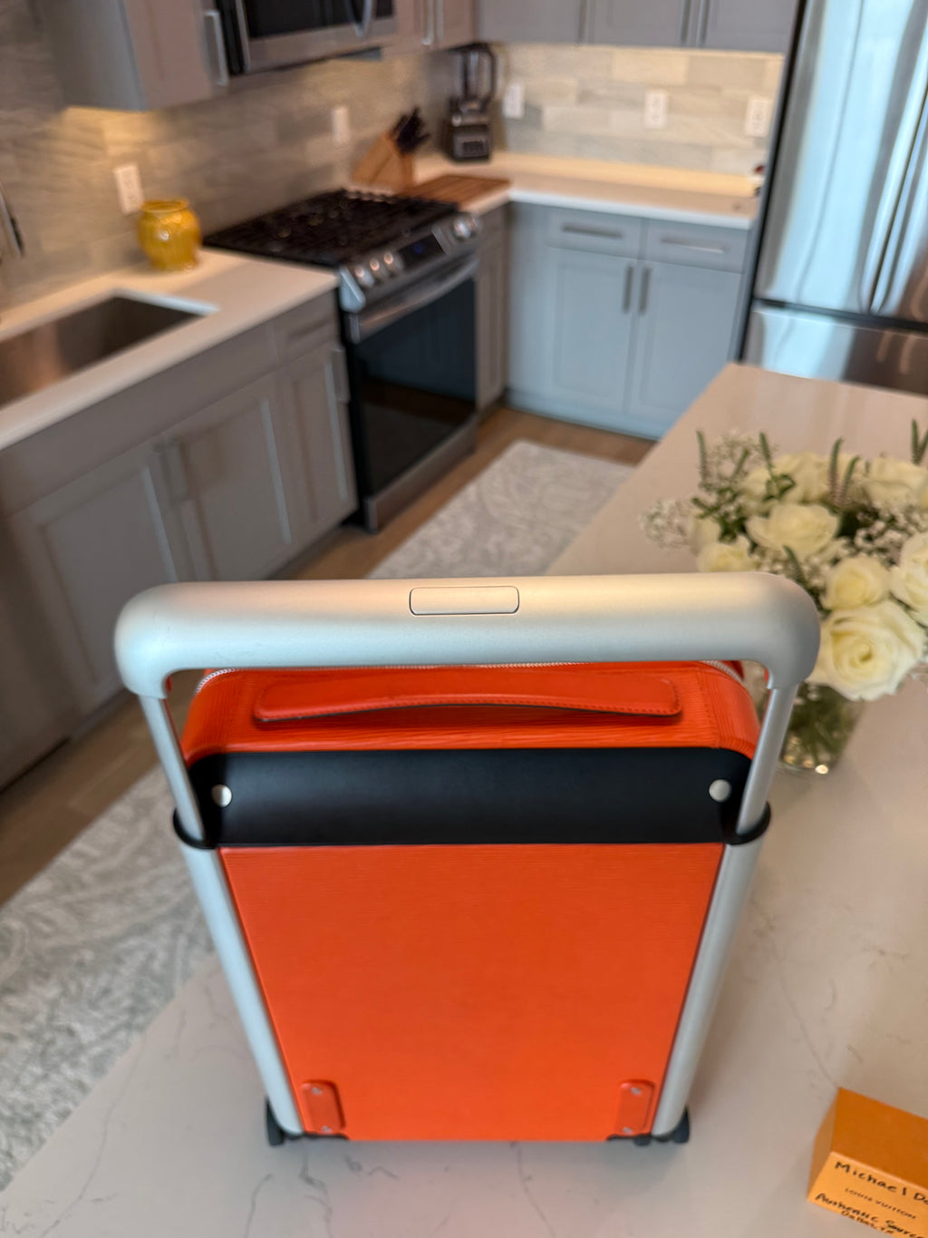 Louis Vuitton Horizon 50 Epi Orange