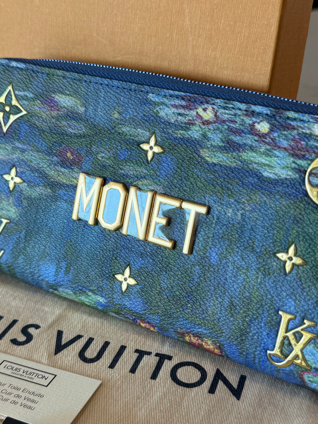 Louis Vuitton MONET Zippy Wallet - Masters Collection, Rare