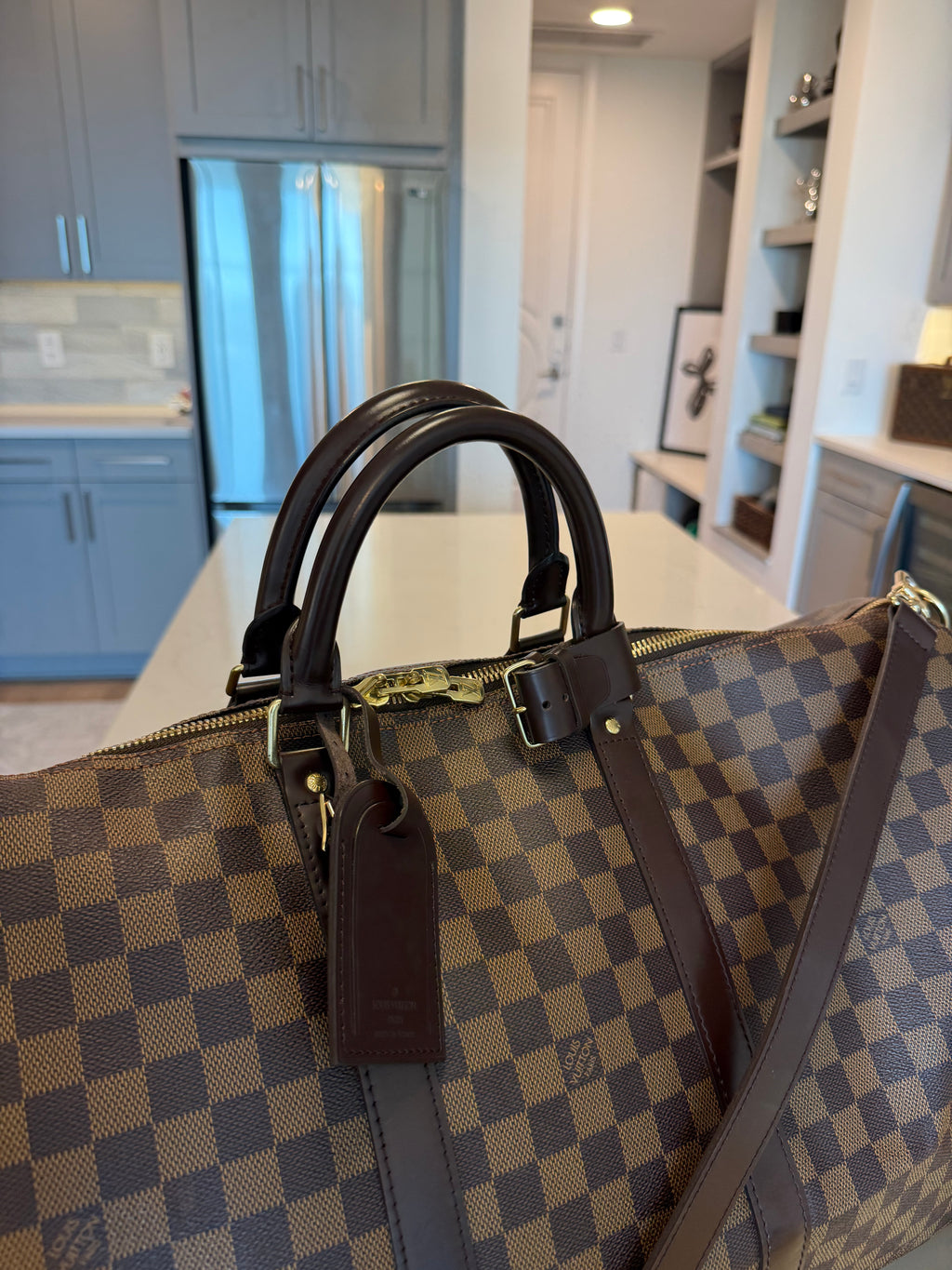 Louis Vuitton Keepall 55 Bandouliere DE
