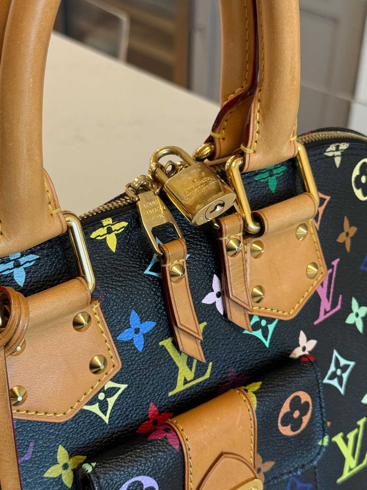 Louis Vuitton Alma GM Murakami Multicolor