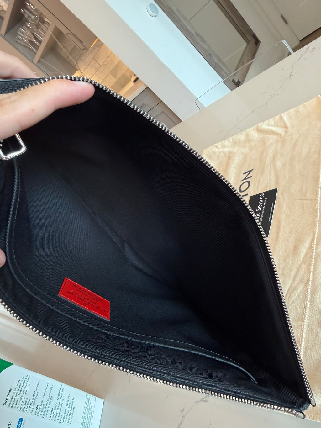 Louis Vuitton Monogram A4 Multipocket Pochette