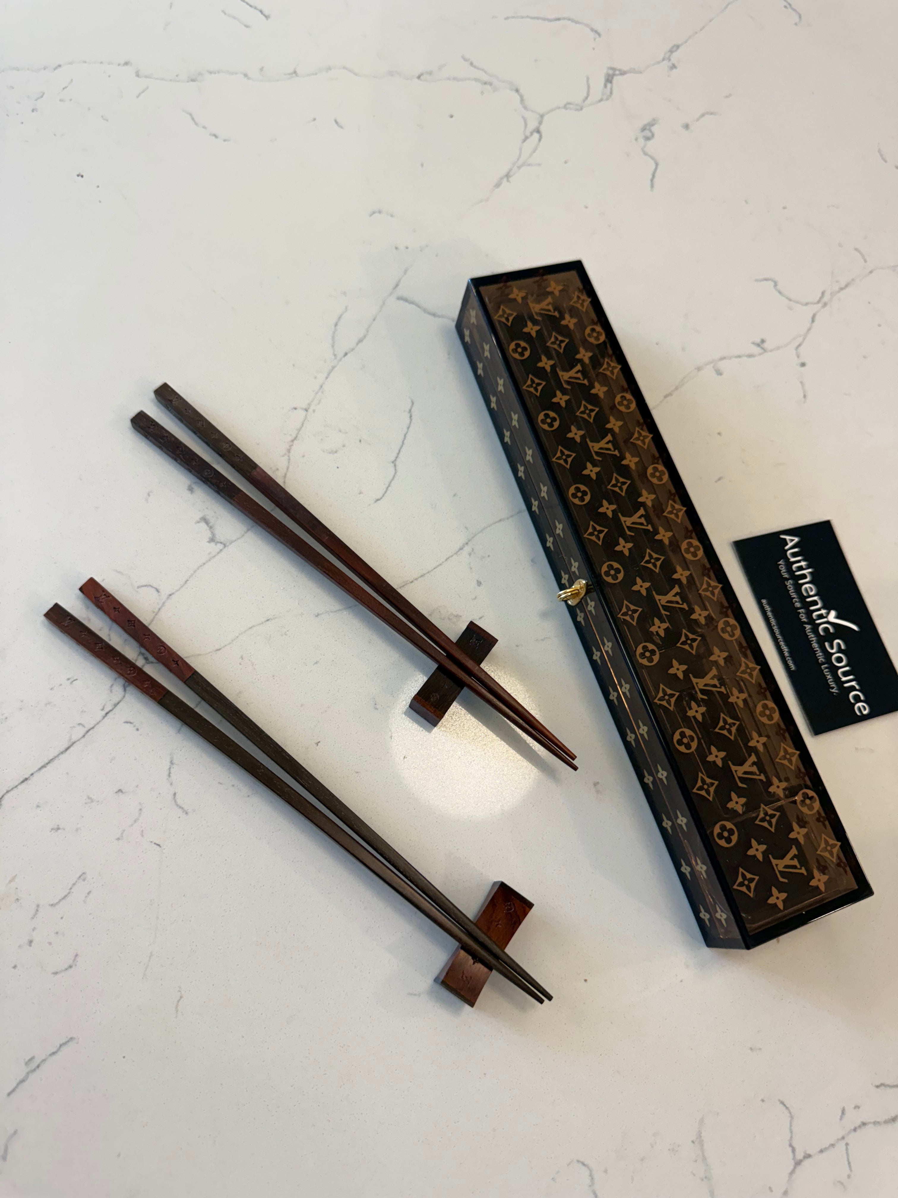 Louis Vuitton Chopsticks Set - Rare