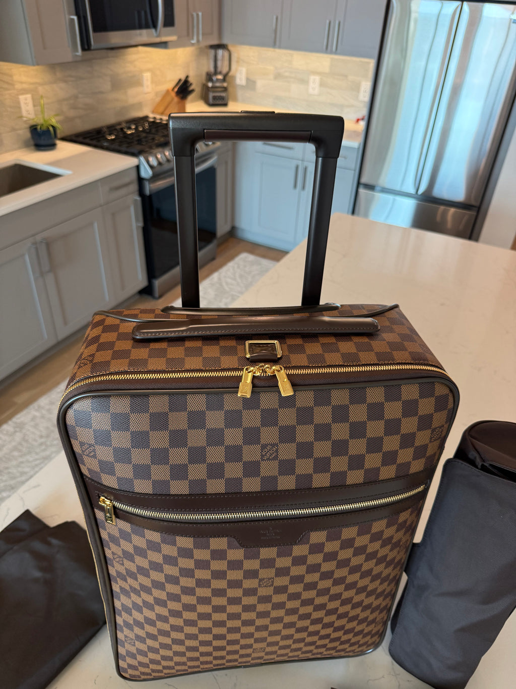 Louis Vuitton Pegase 55 Rolling Luggage