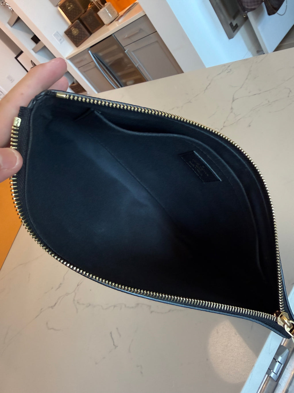 Louis Vuitton Daily Pouch Empreinte Noir