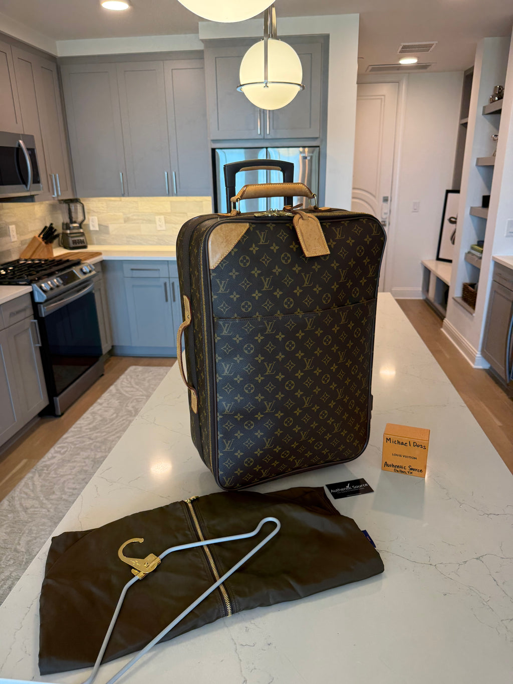 Louis Vuitton Pegase 55 Rolling Luggage