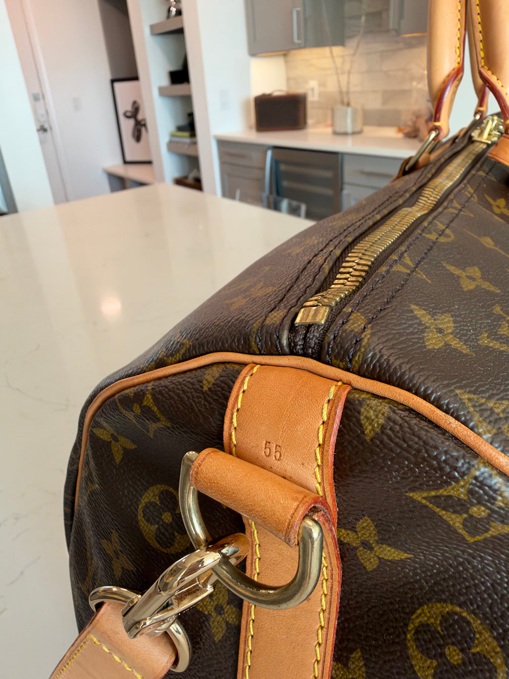 Louis Vuitton Keepall 55 Bandouliere