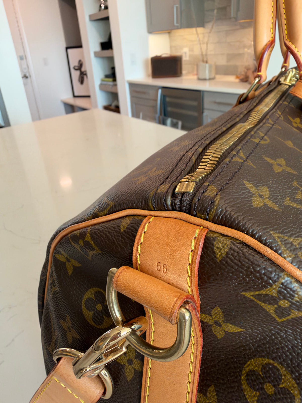 Louis Vuitton Keepall 55 Bandouliere