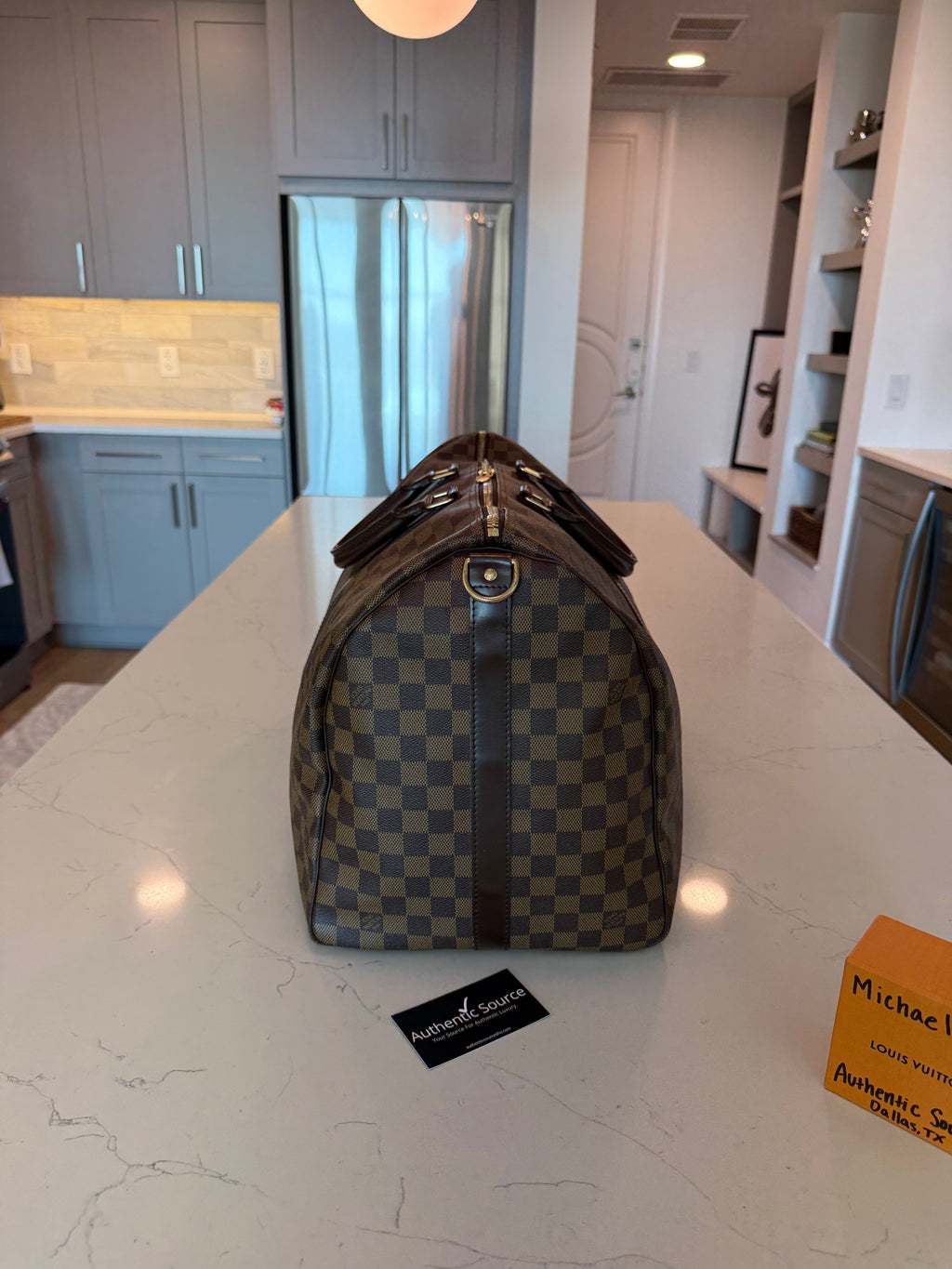 Louis Vuitton Keepall 55 Bandouliere DE