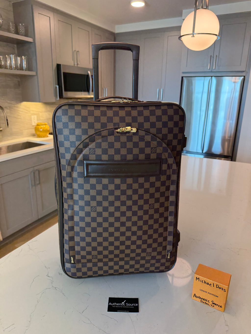 Louis Vuitton Pegase 55 Rolling Luggage