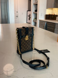 Louis Vuitton Monogram Trunk Pouchette Verticale