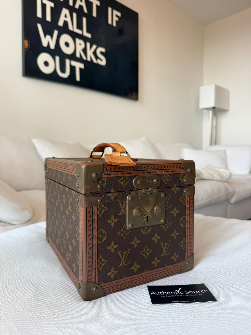 Louis Vuitton Boite Falcons Vanity Trunk