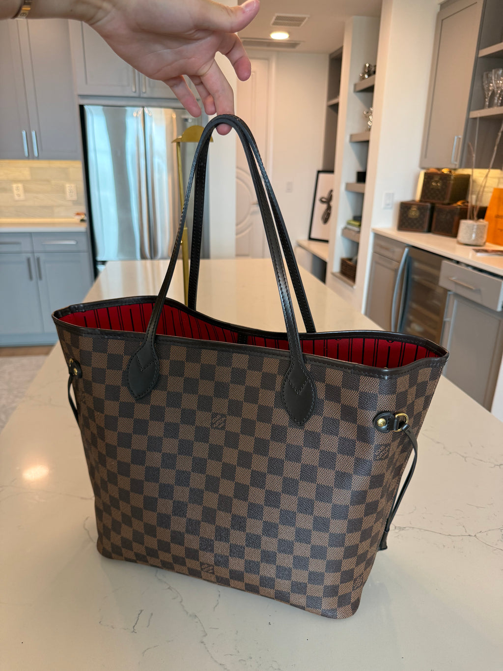 Louis Vuitton Neverfull MM Damier Ebene