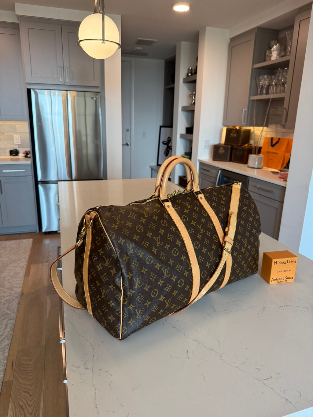 Louis Vuitton Keepall 55 Bandouliere