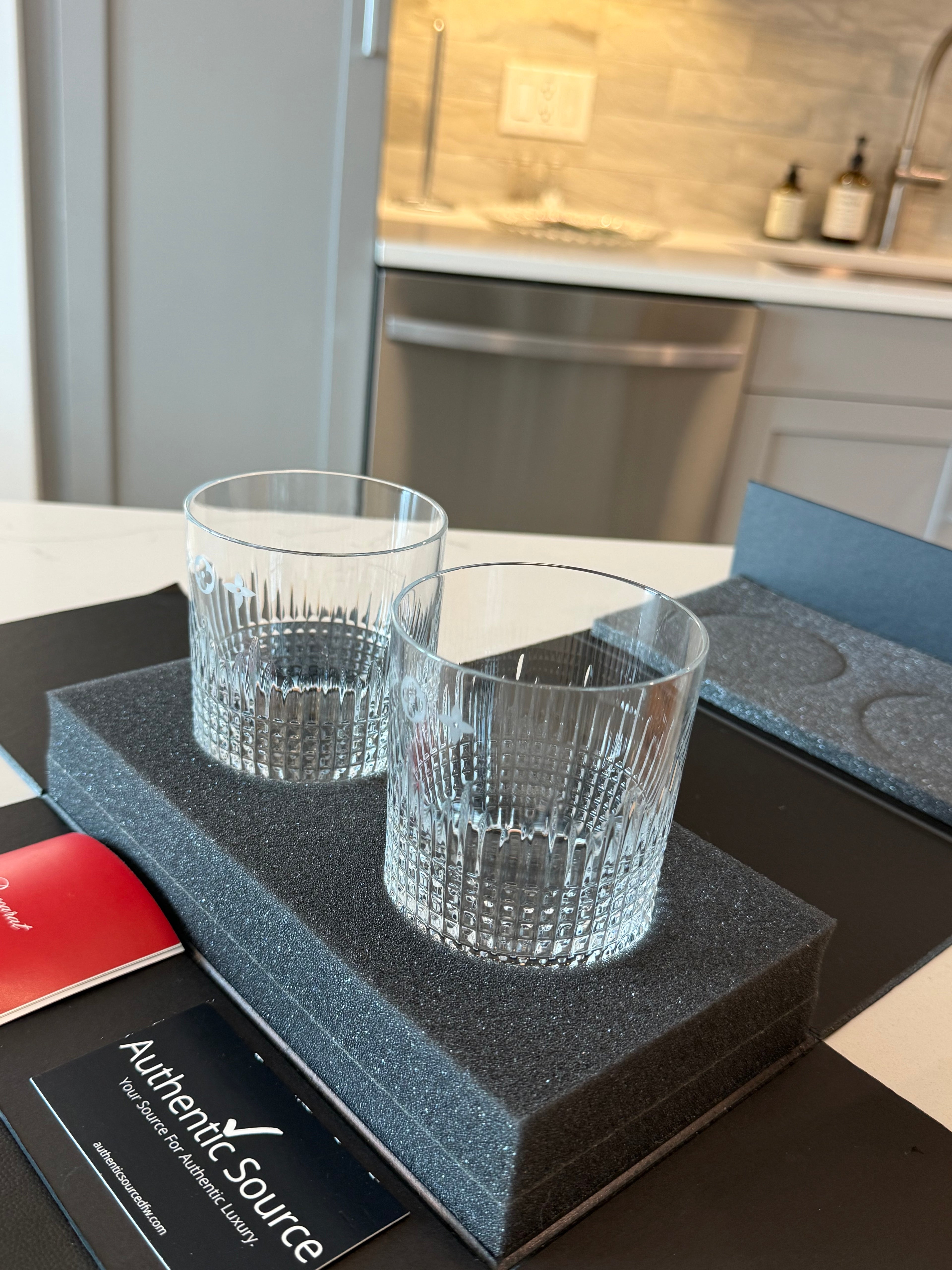 Louis Vuitton x Baccarat Glasses