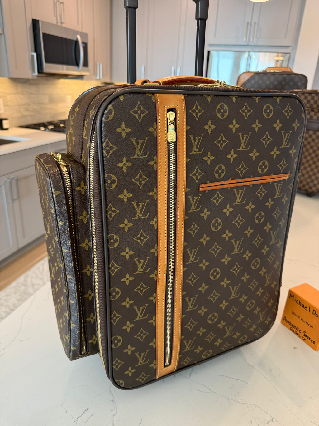 Louis Vuitton Bosphore Trolley 50 Rolling Luggage