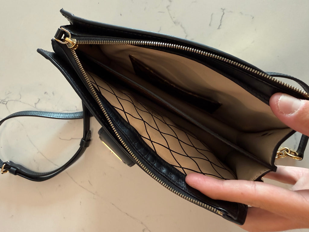 Louis Vuitton Reverse Monogram Trunk Clutch