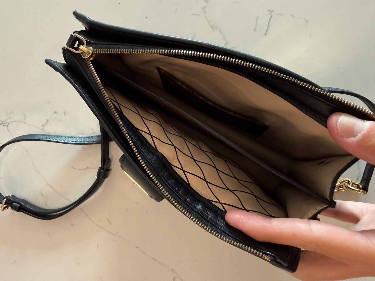 Louis Vuitton Reverse Monogram Trunk Clutch